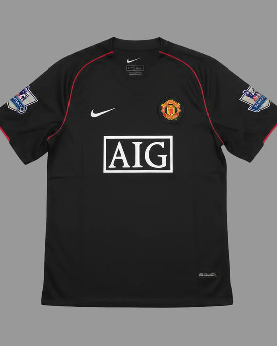 Camiseta visitante del Manchester United 07/08