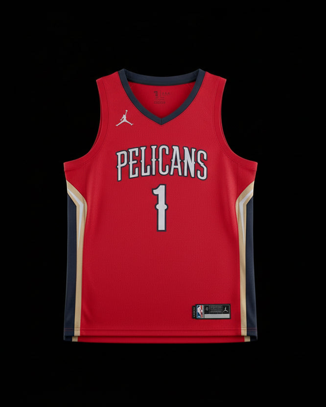 Camiseta Zion Williamson Edición Statement de los New Orleans Pelicans