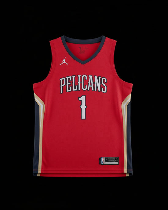 Camiseta Zion Williamson Edición Statement de los New Orleans Pelicans