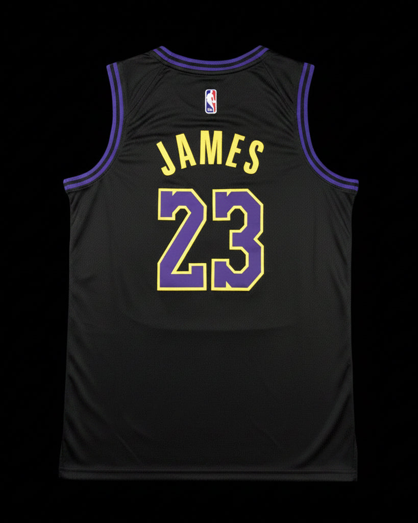 Camiseta City Edition LeBron James de Los Angeles Lakers