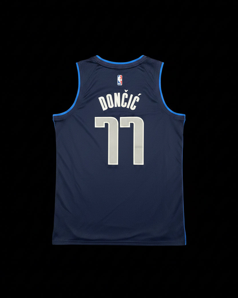 Jersey Dallas Mavericks Edición Ciudad Skyline Luka Doncic