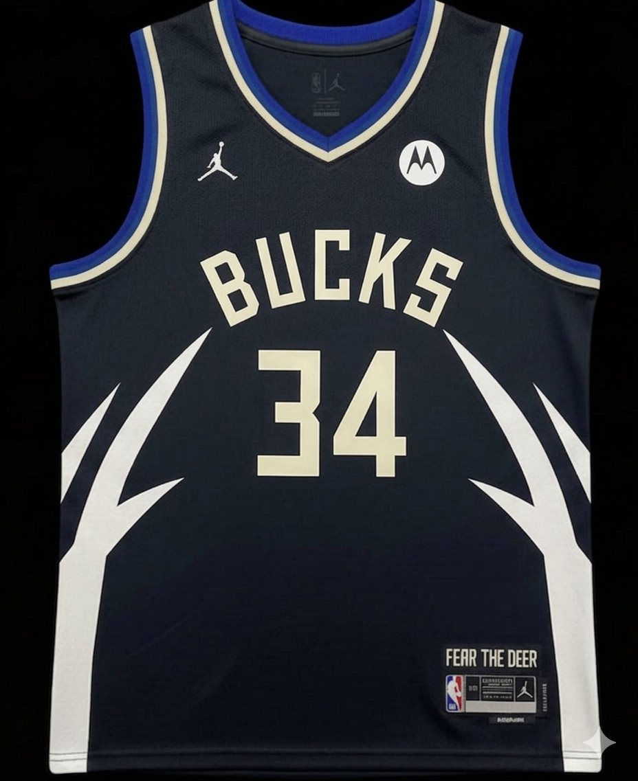 Camiseta Giannis Antetokounmpo Statement Edition de los Milwaukee Bucks