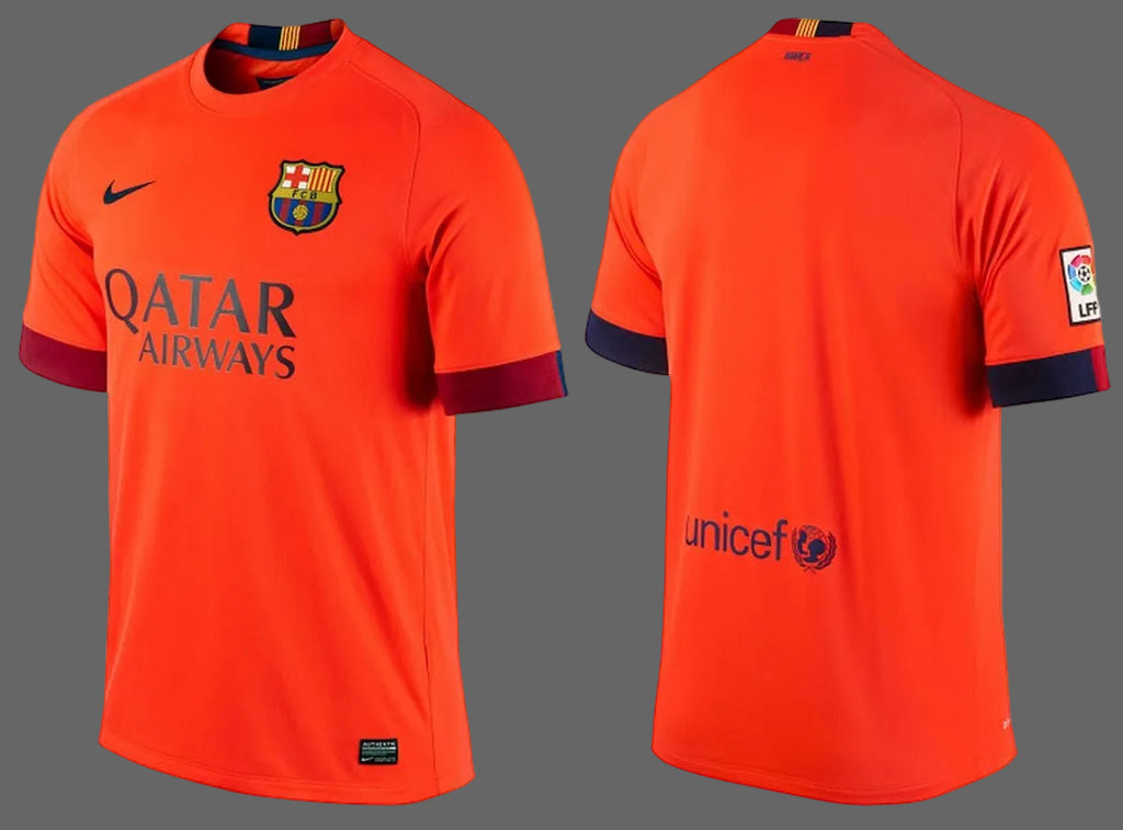 Camiseta de Visitante del F.C. Barcelona 14/15