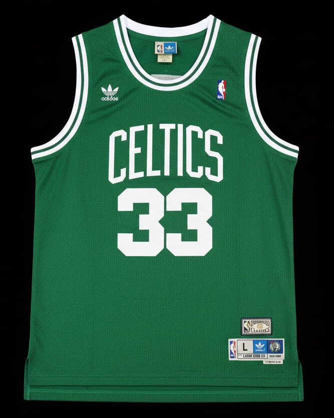Camiseta de los Boston Celtics de Larry Bird