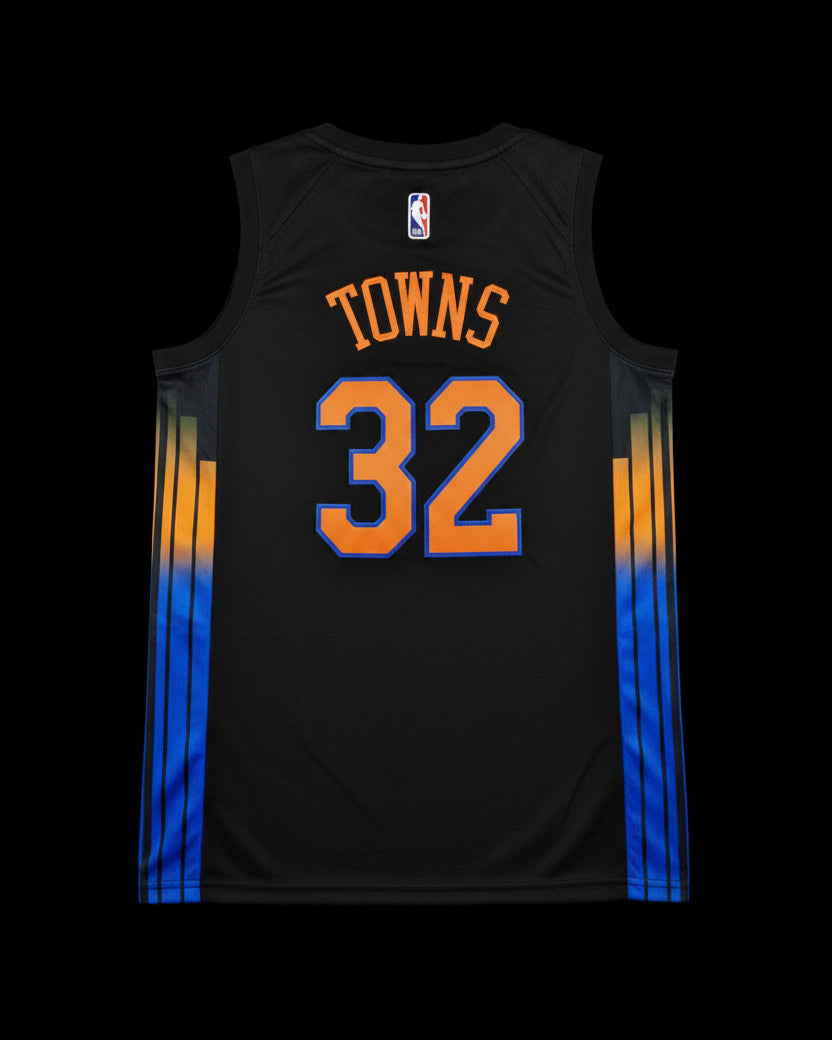 Camiseta Karl-Anthony Towns #32 New York Knicks City Edition 2025/26